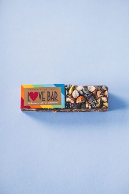 Commercial photo of LGBTQ+ cereal bar